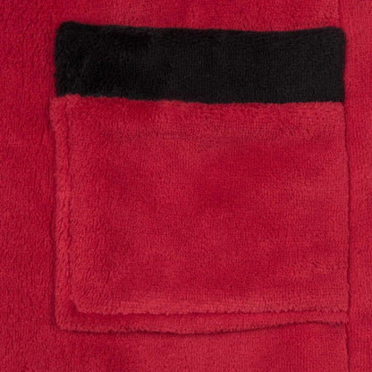 Red - Lifestyle - Manchester United FC Boys Crest Fleece Dressing Gown