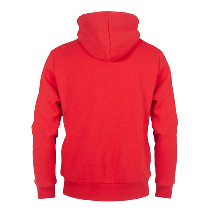 Red - Back - Arsenal FC Mens Crest Fleece Hoodie