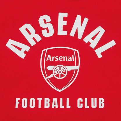 Red - Lifestyle - Arsenal FC Mens Crest Fleece Hoodie