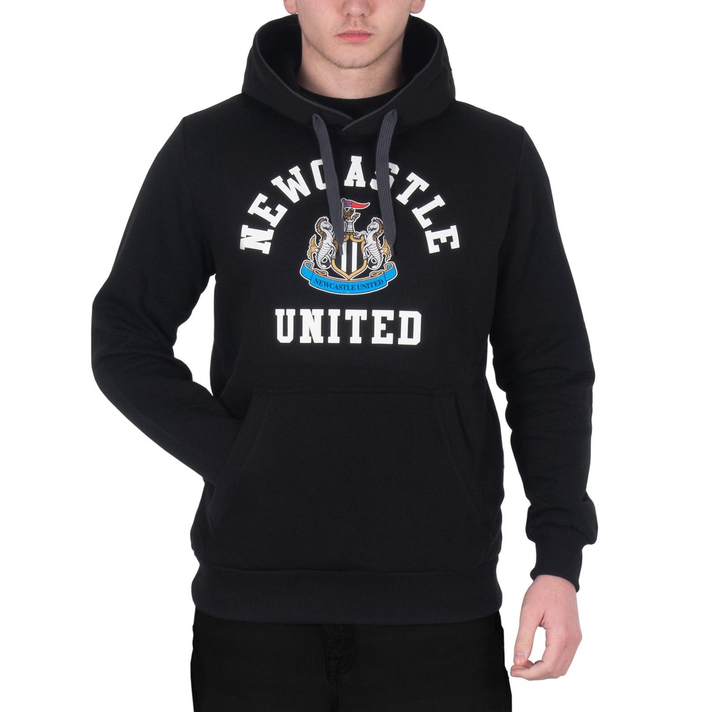 Black - Lifestyle - Newcastle United FC Mens Fleece Hoodie