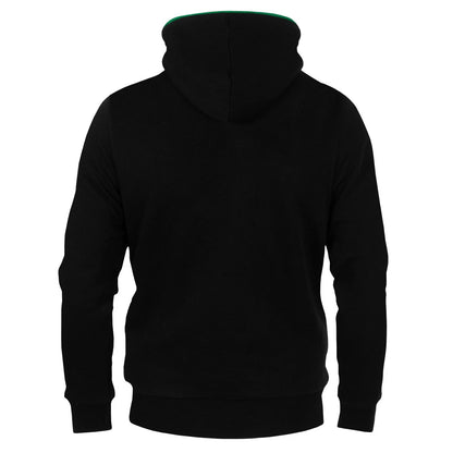 Black - Back - Celtic FC Mens Fleece Hoodie