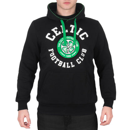 Black - Lifestyle - Celtic FC Mens Fleece Hoodie