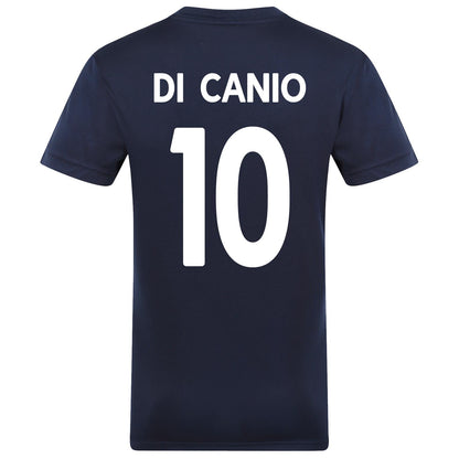 Navy - Front - West Ham United FC Mens Di Canio 10 Polyester T-Shirt