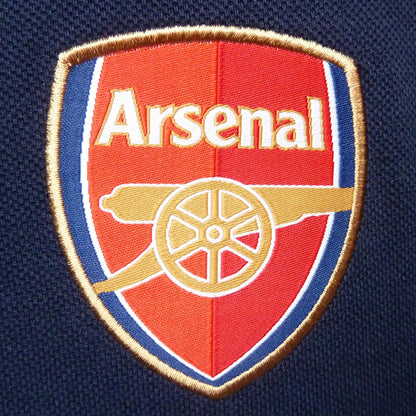 Navy Blue - Lifestyle - Arsenal FC Boys Crest Polo Shirt