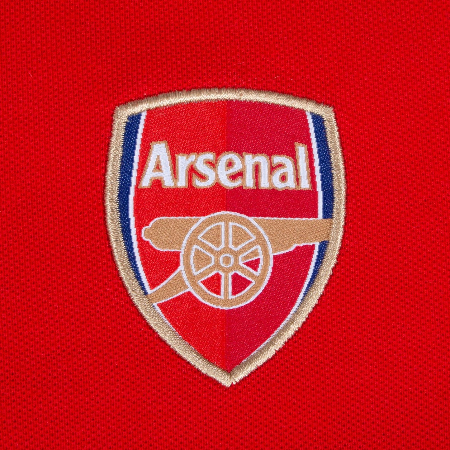 Red - Side - Arsenal FC Boys Crest Polo Shirt