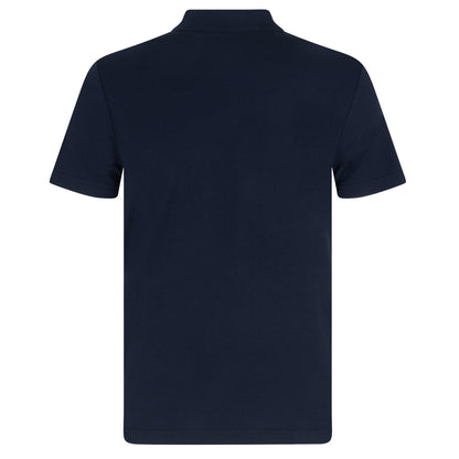 Navy - Back - Fan Originals Mens Leeds Polo Shirt