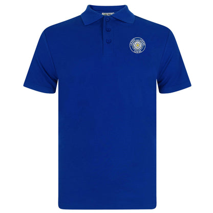 Royal Blue - Front - Fan Originals Mens Leeds Polo Shirt