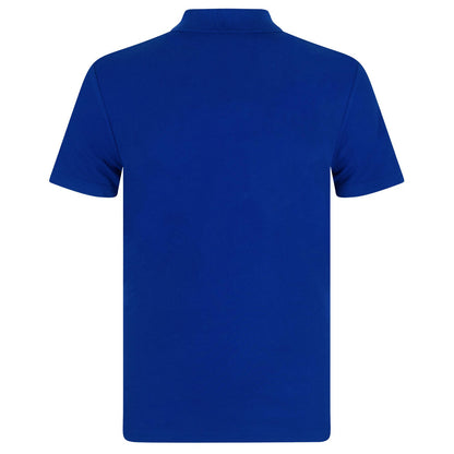 Royal Blue - Back - Fan Originals Mens Leeds Polo Shirt