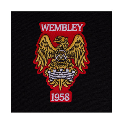 Black - Lifestyle - Fan Originals Mens Wembley 1958 Crest Polo Shirt