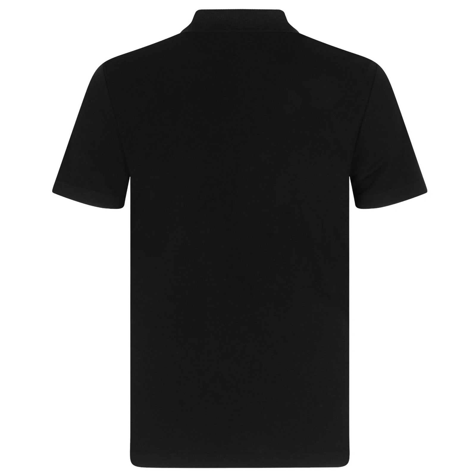 Black - Back - Fan Originals Mens Manchester Polo Shirt