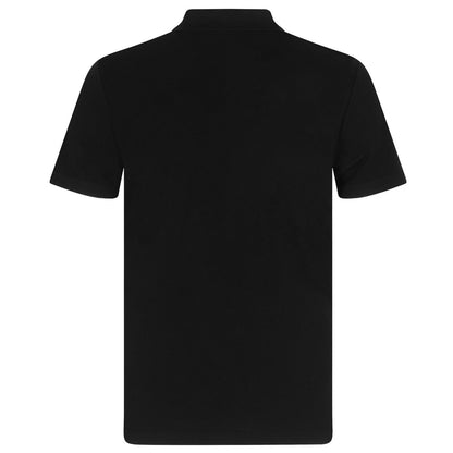 Black - Back - Fan Originals Mens Manchester Polo Shirt