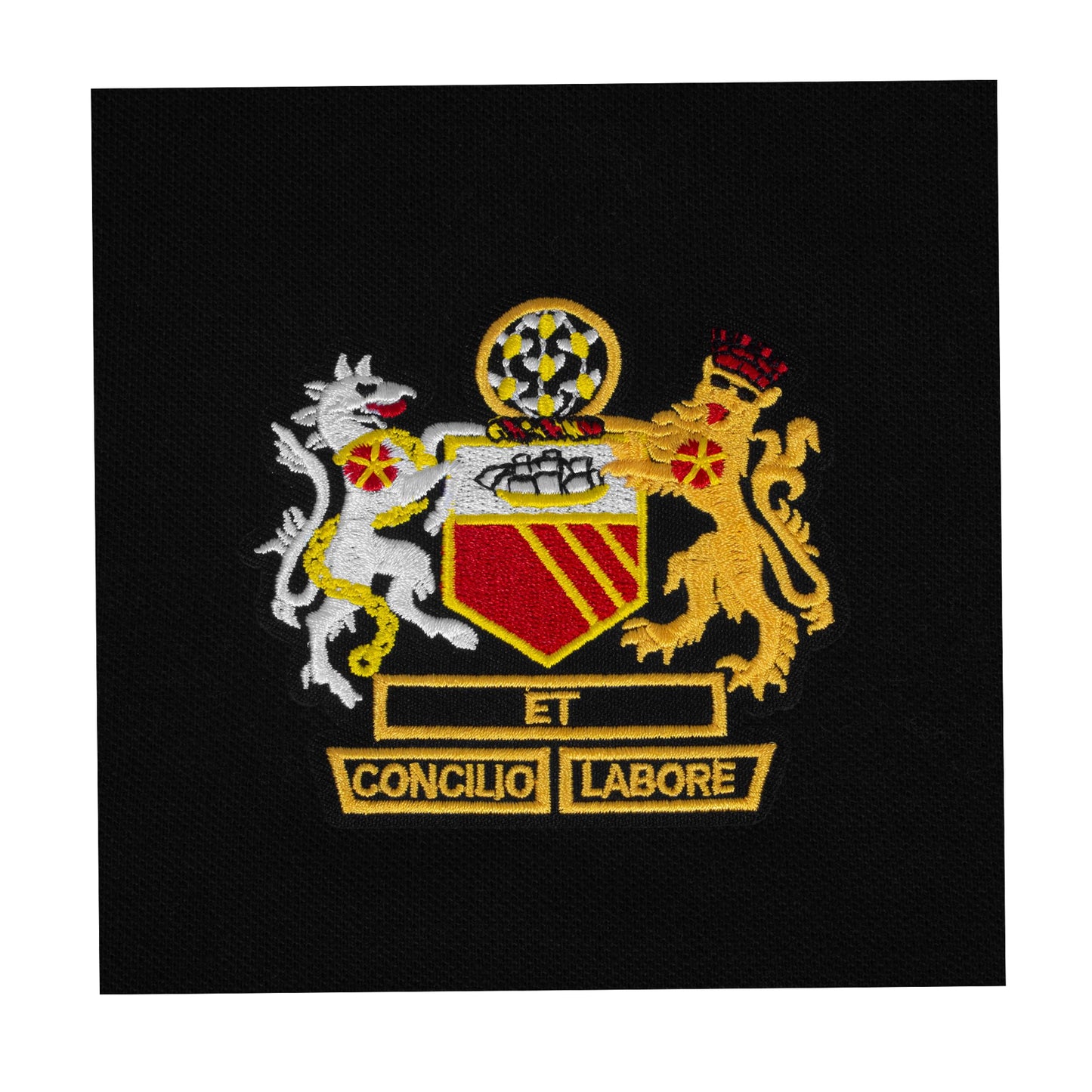 Black - Lifestyle - Fan Originals Mens Manchester Polo Shirt