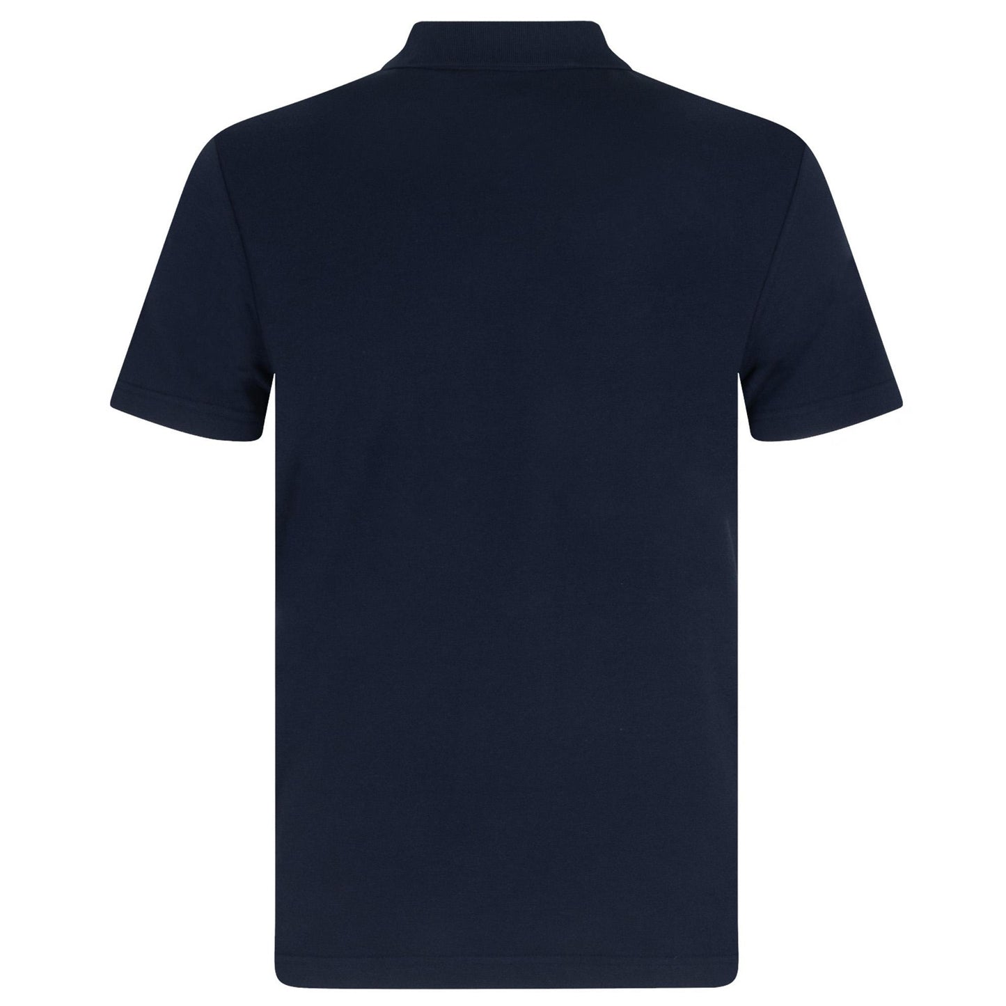 Navy - Back - Fan Originals Mens Manchester Crest Polo Shirt