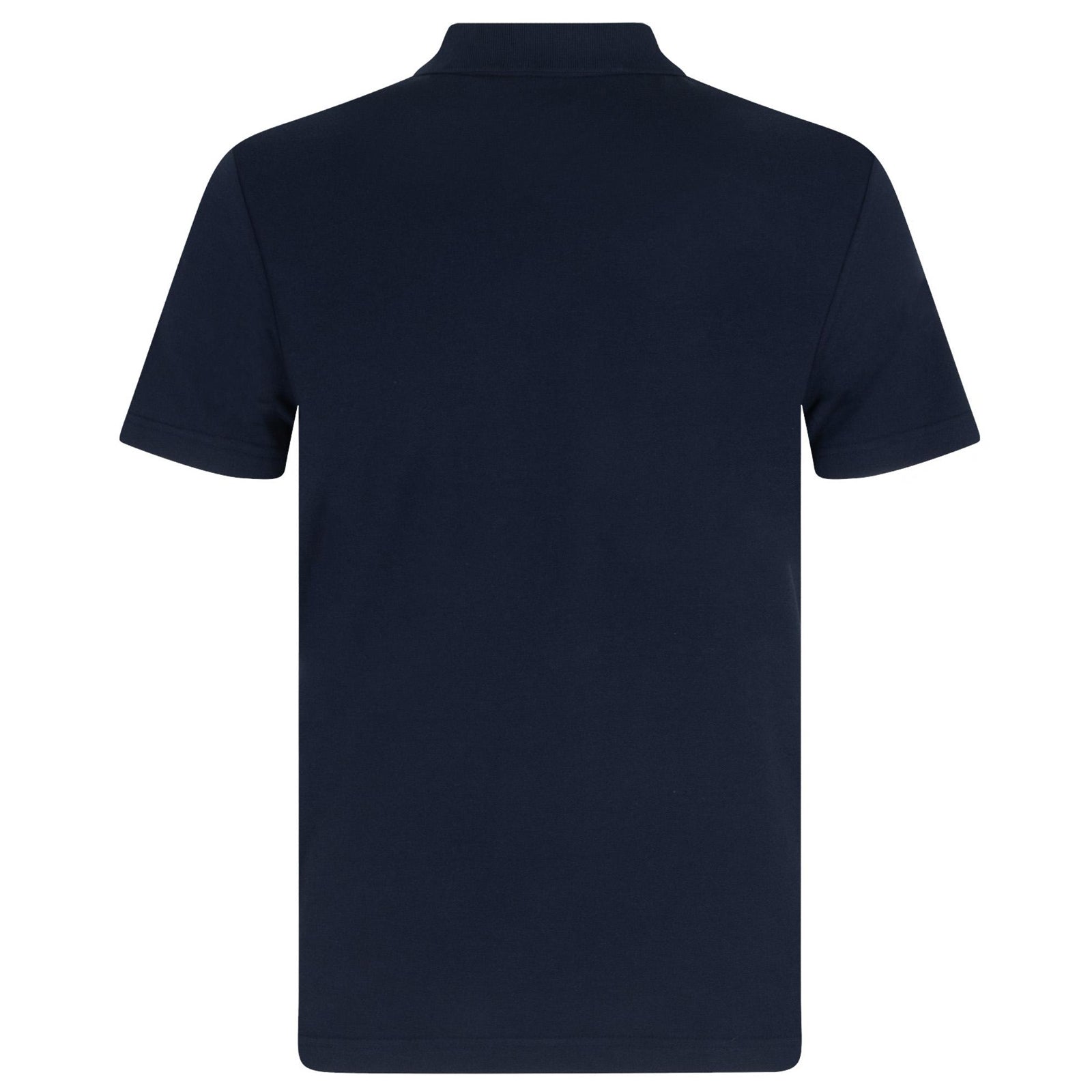 Navy - Back - Fan Originals Mens Manchester Crest Polo Shirt