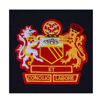 Navy - Lifestyle - Fan Originals Mens Manchester Crest Polo Shirt