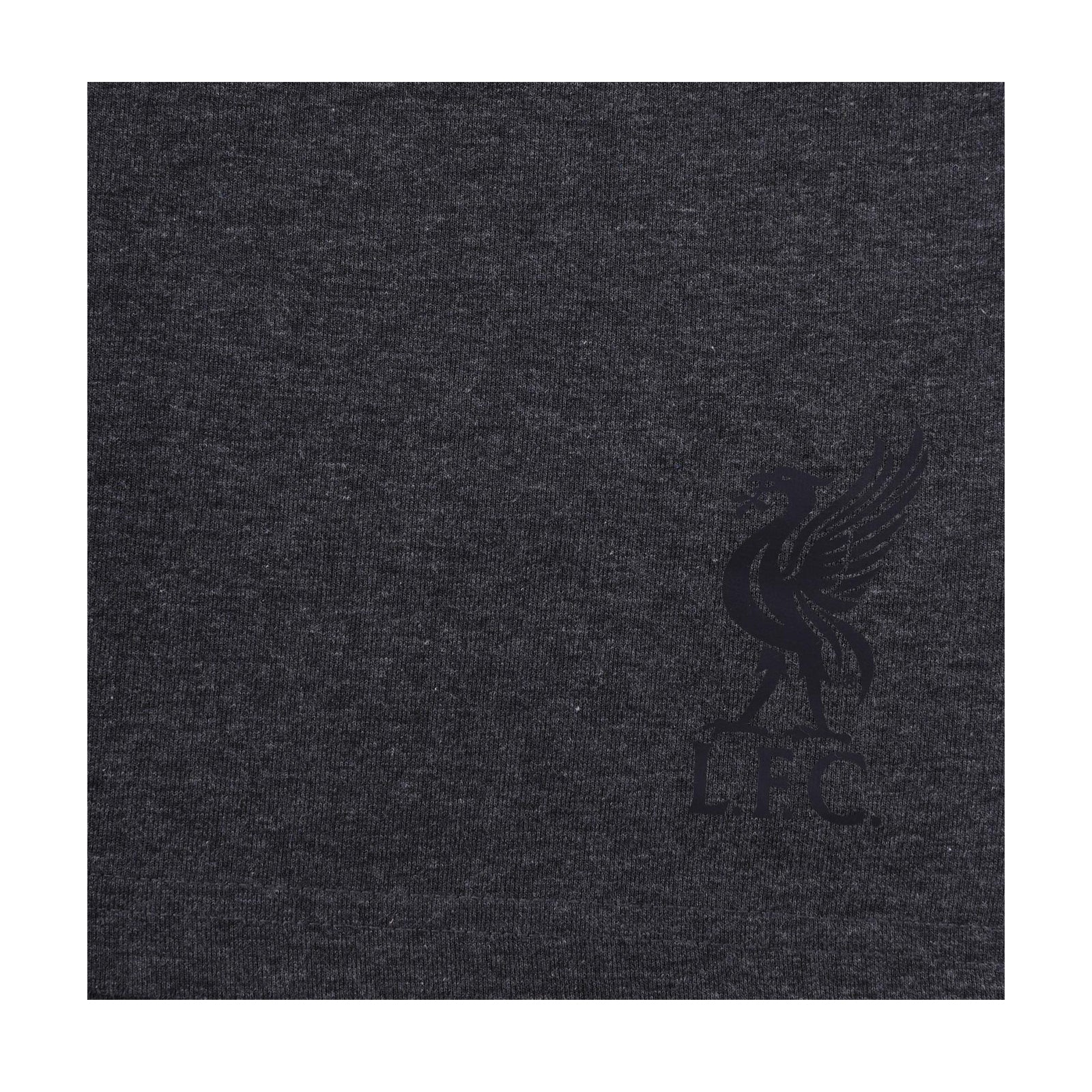 Grey - Back - Liverpool FC Mens Short Pyjama Set