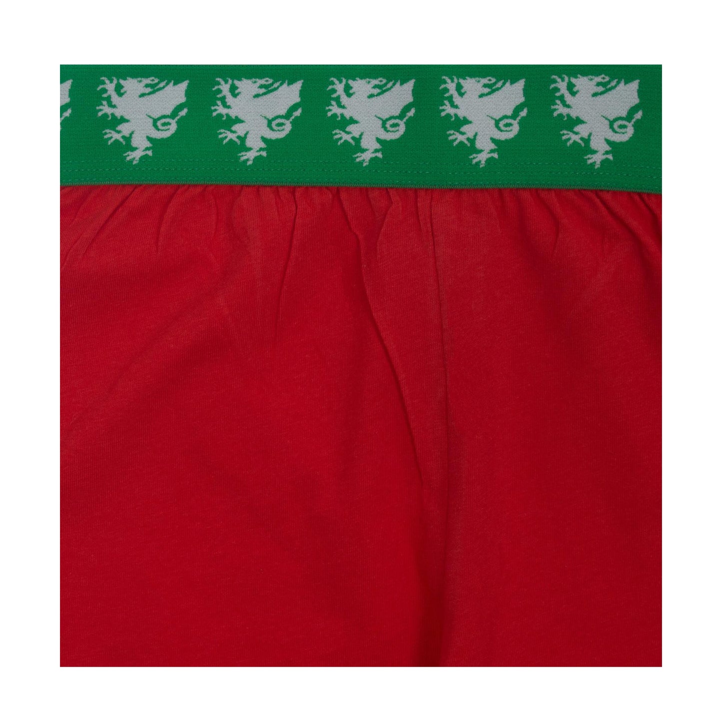 Red - Lifestyle - Wales Cymru Boys Short Pyjama Set