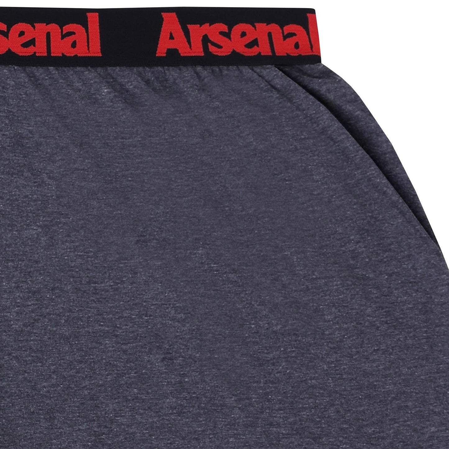 Grey - Pack Shot - Arsenal FC Mens Short Pyjama Set
