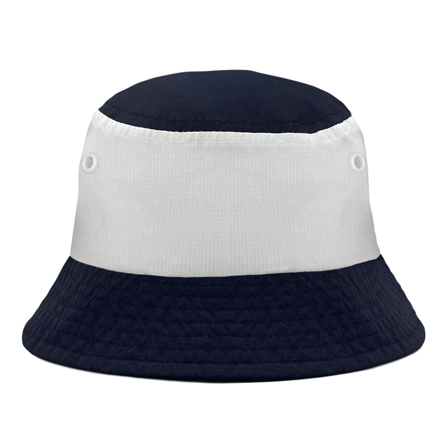 Navy-White - Front - Fan Originals Rangers Contrast Bucket Hat