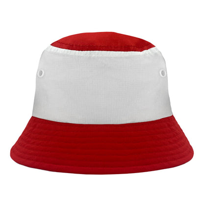 Red-White - Front - Fan Originals Rangers Contrast Bucket Hat