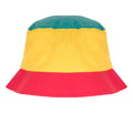 Red-Yellow-Green - Back - FA Wales Embroidered Bucket Hat