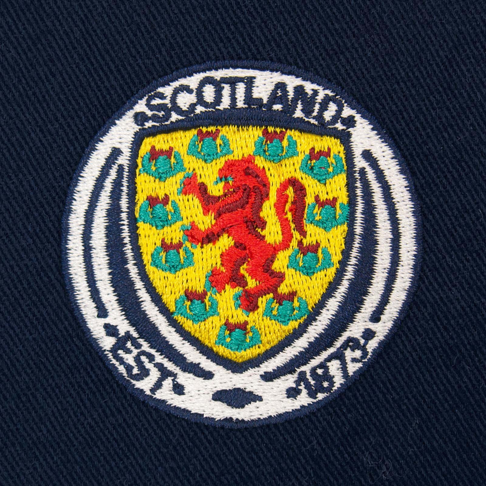 Navy - Side - Scotland FA Cotton Bucket Hat