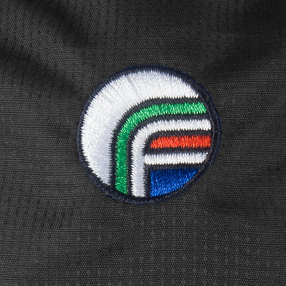 Black - Side - Fan Originals Classic Embroidered Logo Bucket Hat