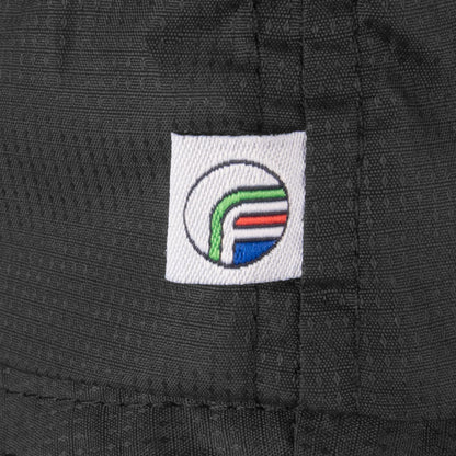 Black - Pack Shot - Fan Originals Classic Embroidered Logo Bucket Hat