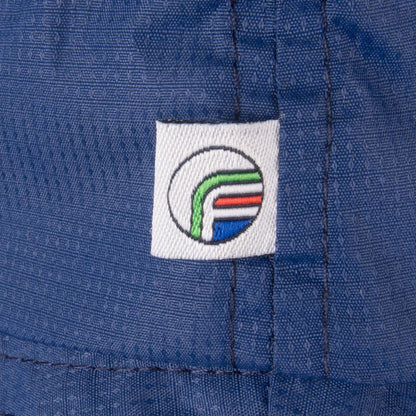 Navy Blue - Side - Fan Originals Classic Embroidered Logo Bucket Hat