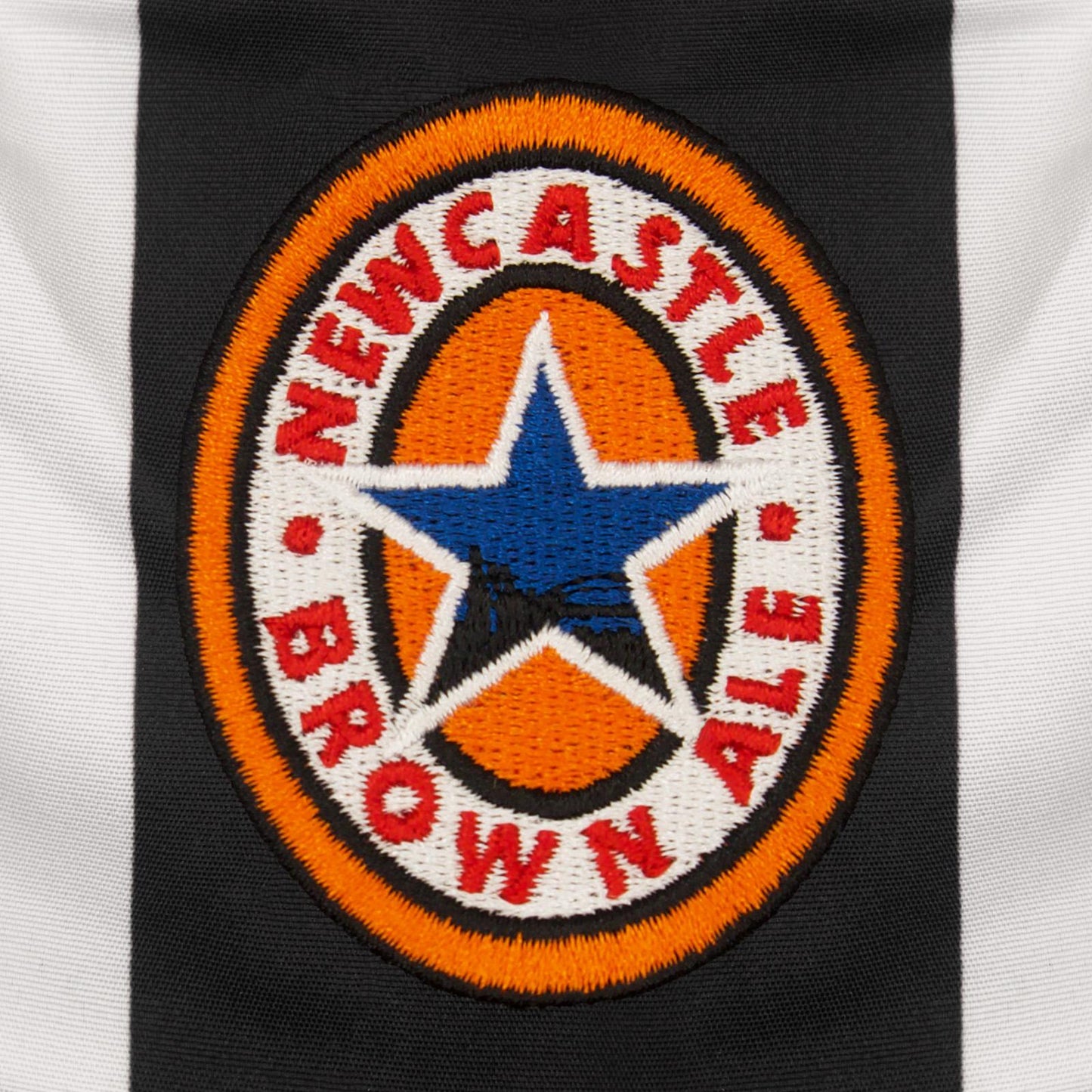 Black-White - Side - Fan Originals Newcastle Embroidered Bucket Hat