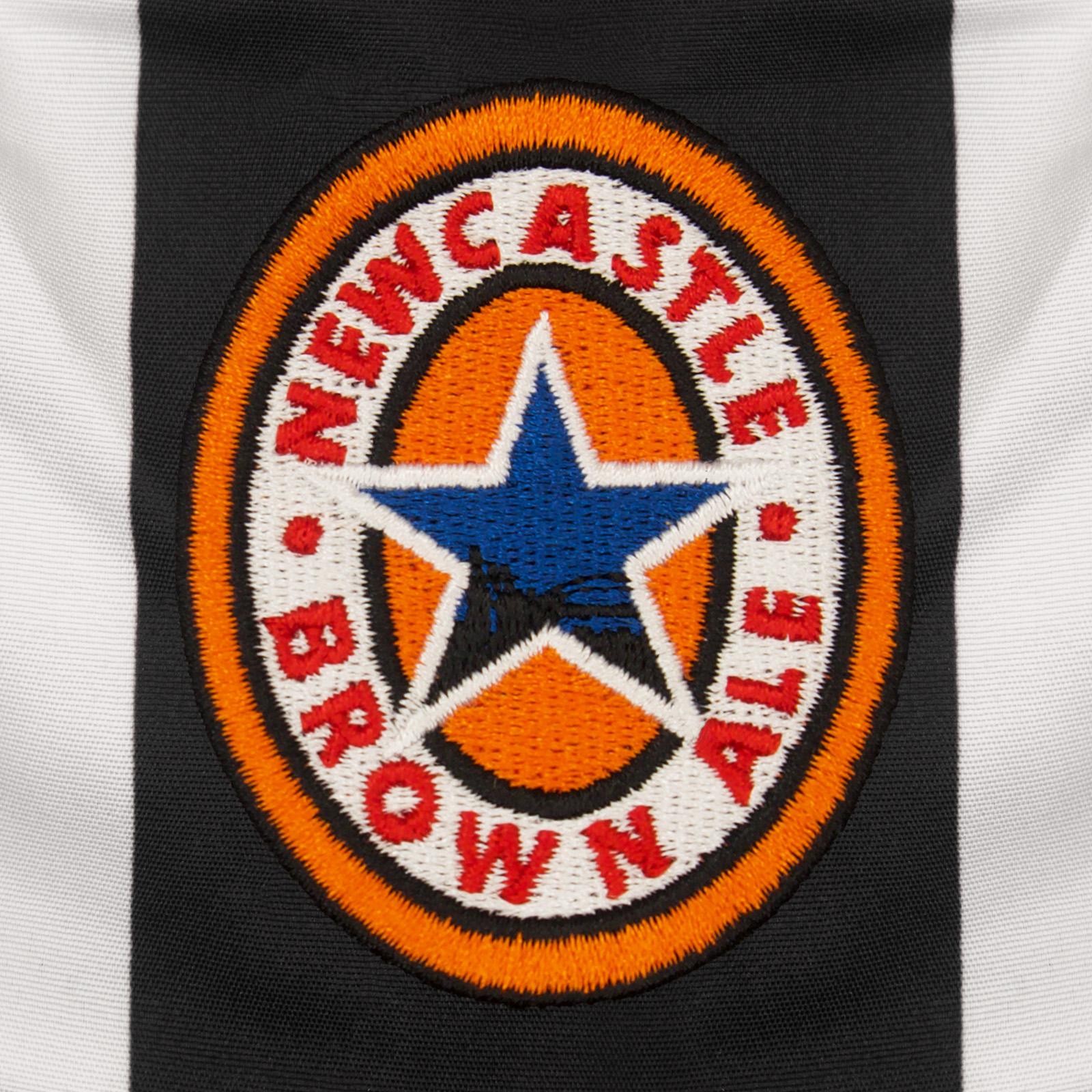 Black-White - Side - Fan Originals Newcastle Embroidered Bucket Hat