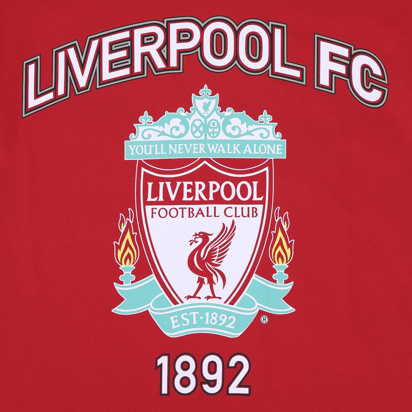 Red - Lifestyle - Liverpool FC Mens Short Pyjama Set