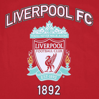 Red - Lifestyle - Liverpool FC Mens Short Pyjama Set