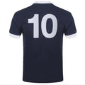 Navy Blue - Back - Scottish FA Mens 1967 Denis Law 10 Home Shirt