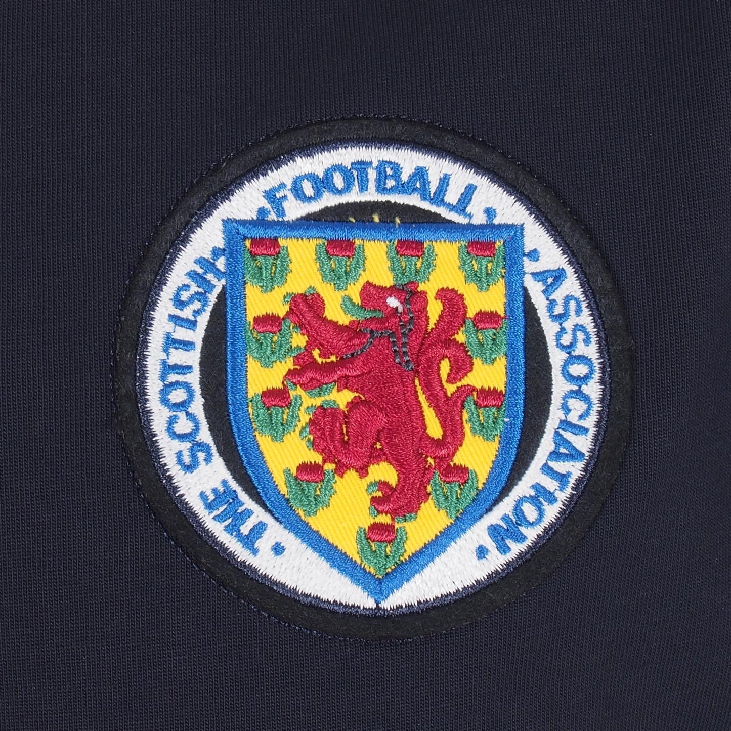 Navy Blue - Side - Scottish FA Mens 1967 Denis Law 10 Home Shirt
