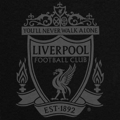 Black - Back - Liverpool FC Mens Crest Sweatshirt