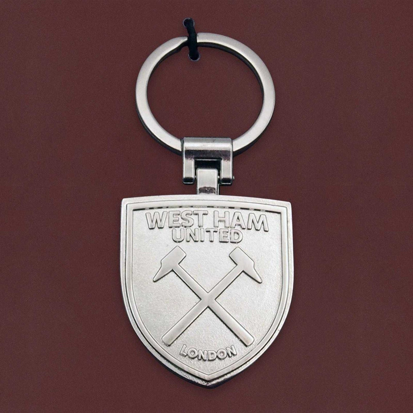 Silver - Side - West Ham United FC Crest Pen Set