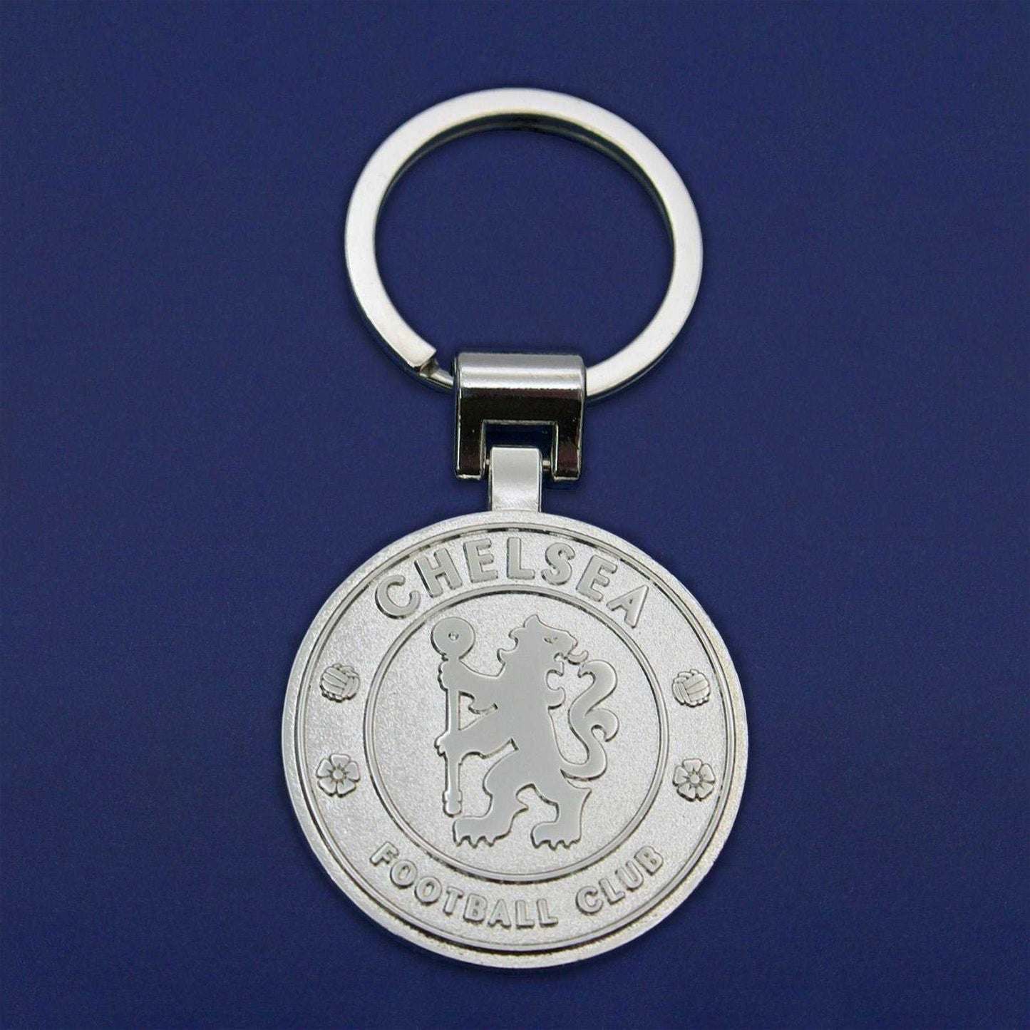 Silver - Side - Chelsea FC Crest Pen Set