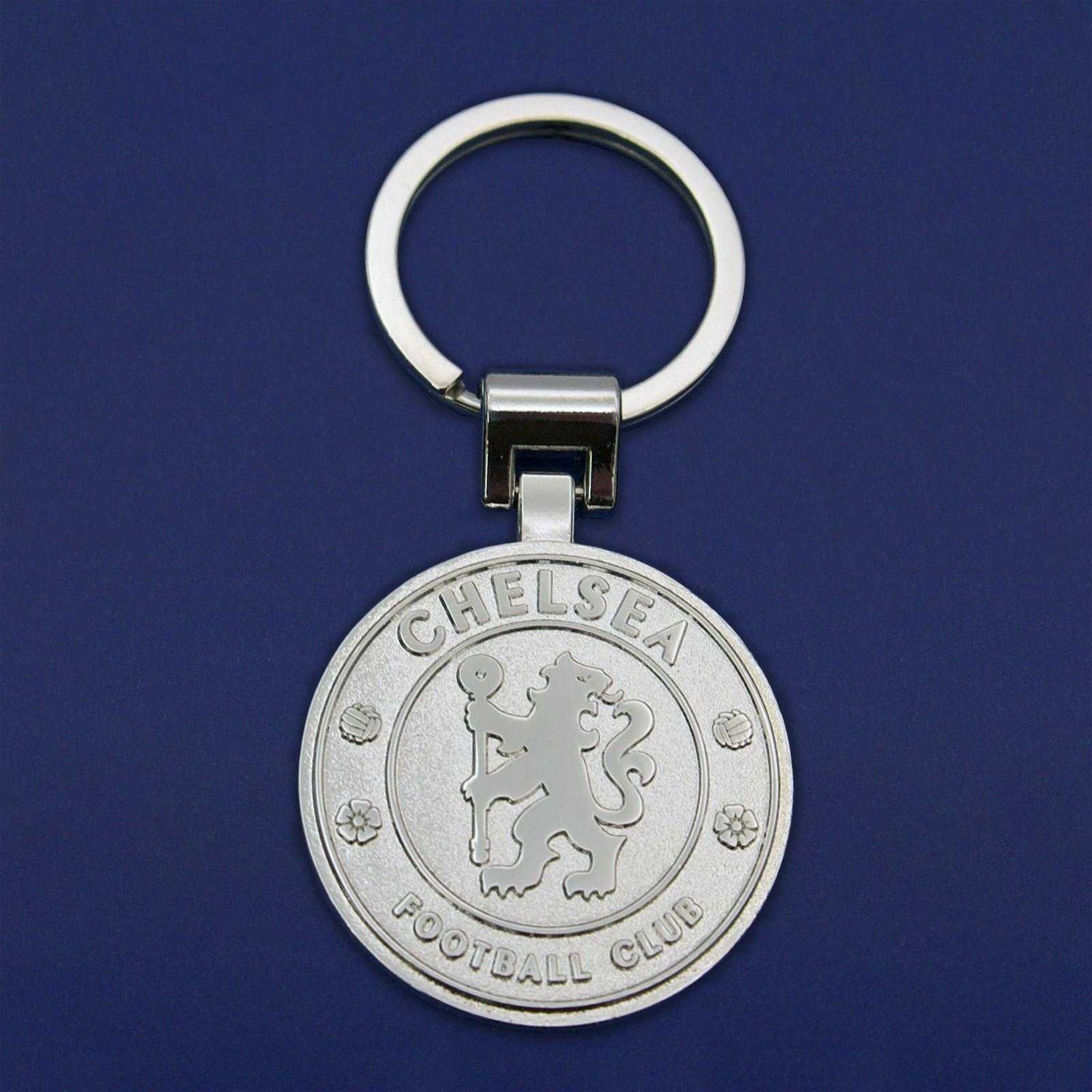 Silver - Side - Chelsea FC Crest Pen Set