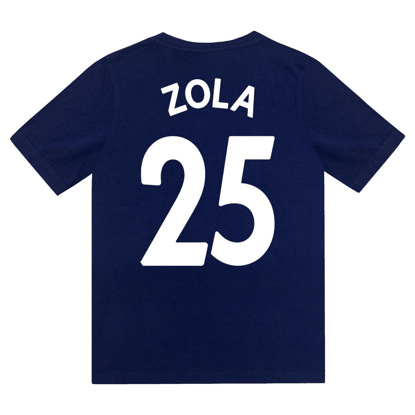Blue - Side - Chelsea FC Boys Zola 25 Sublimation Short Pyjama Set