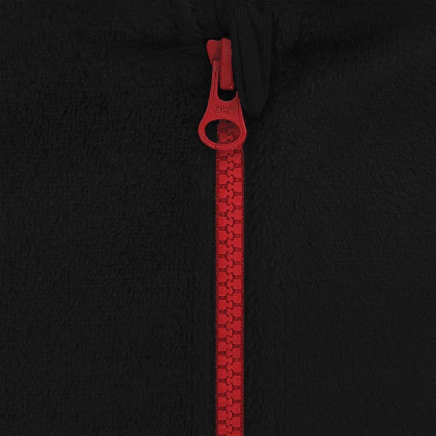 Black - Pack Shot - Liverpool FC Childrens-Kids Crest Fleece All-In-One Nightwear