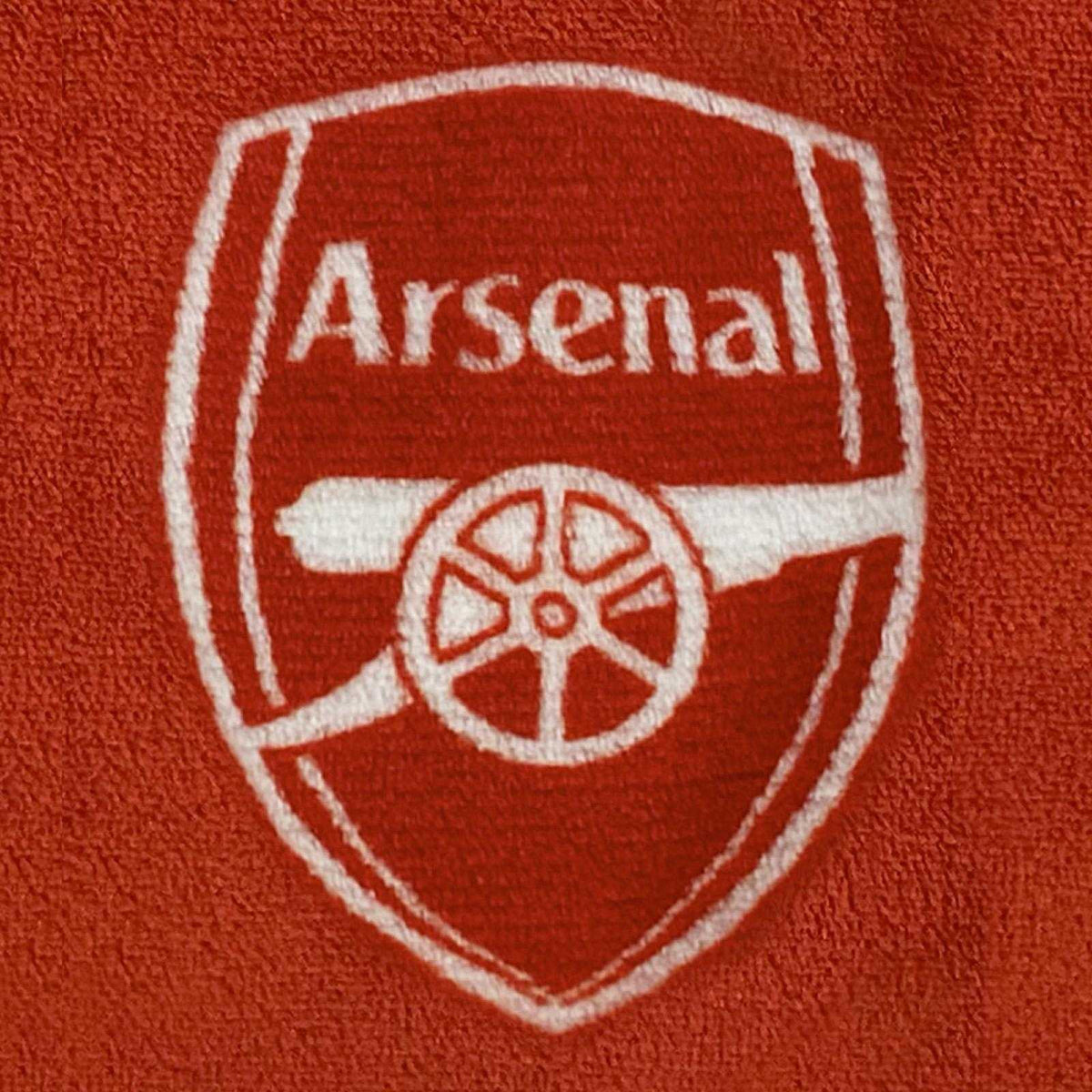 Red - Lifestyle - Arsenal FC Childrens-Kids Crest Fleece All-In-One Nightwear