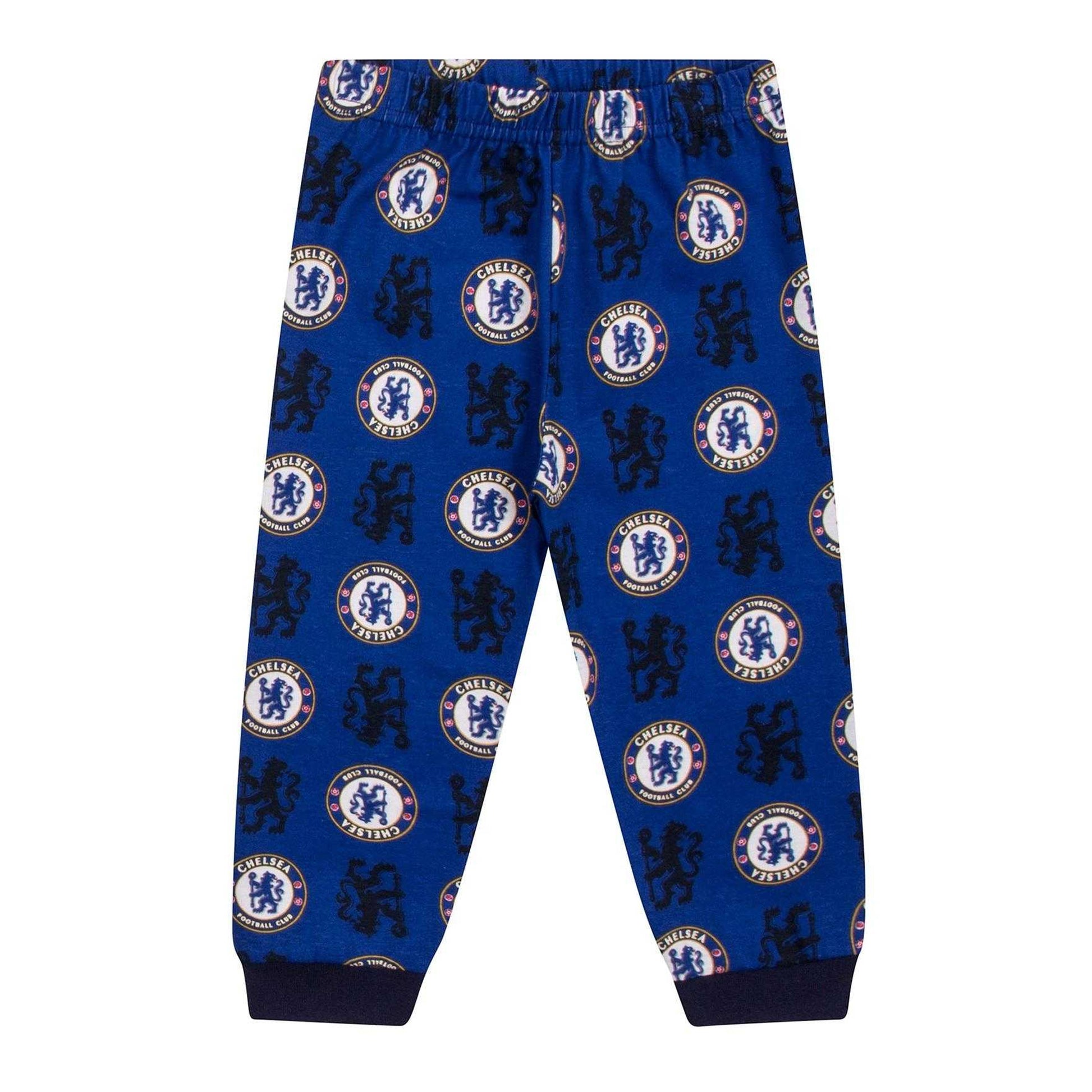 Blue - Lifestyle - Chelsea FC Baby Boys Born To Play Long Pyjama Set