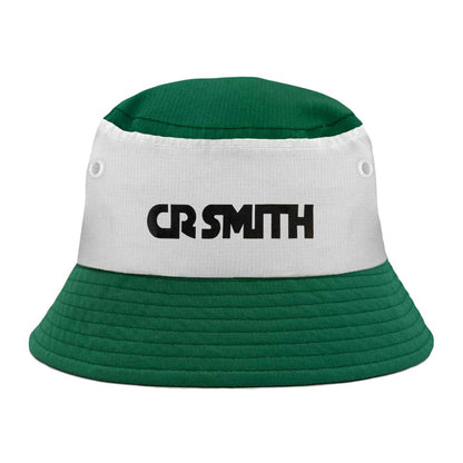 Green-White - Front - Fan Originals Celtic Text Bucket Hat