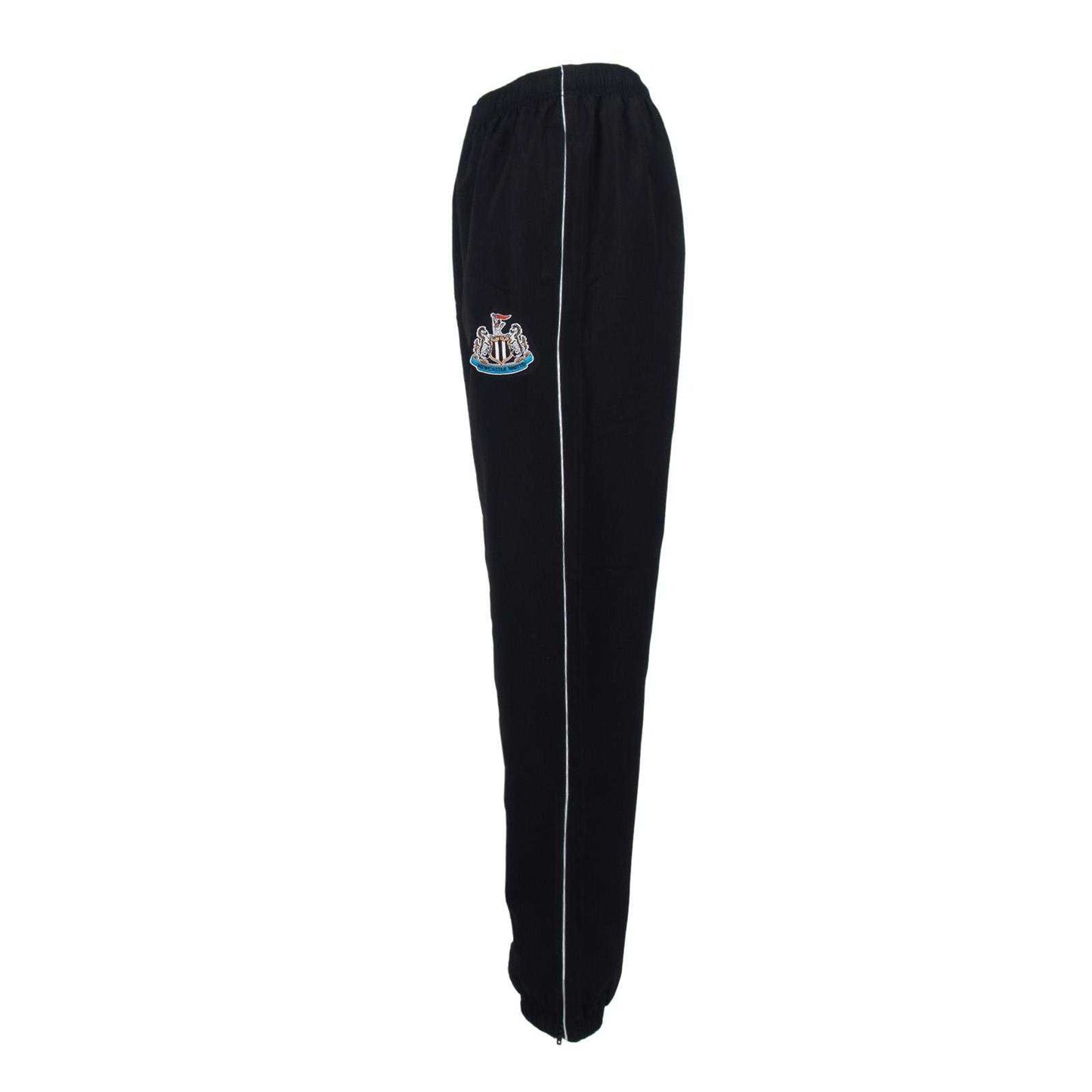 Black-White - Side - Newcastle United FC Mens Contrast Striped Tracksuit