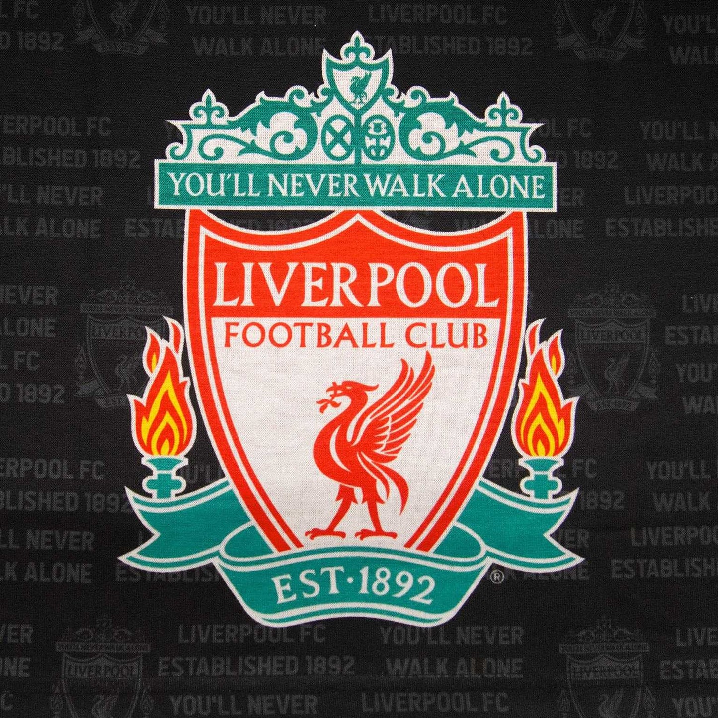 Black - Lifestyle - Liverpool FC Boys Short Pyjama Set