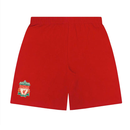 Red - Side - Liverpool FC Boys Short Pyjama Set