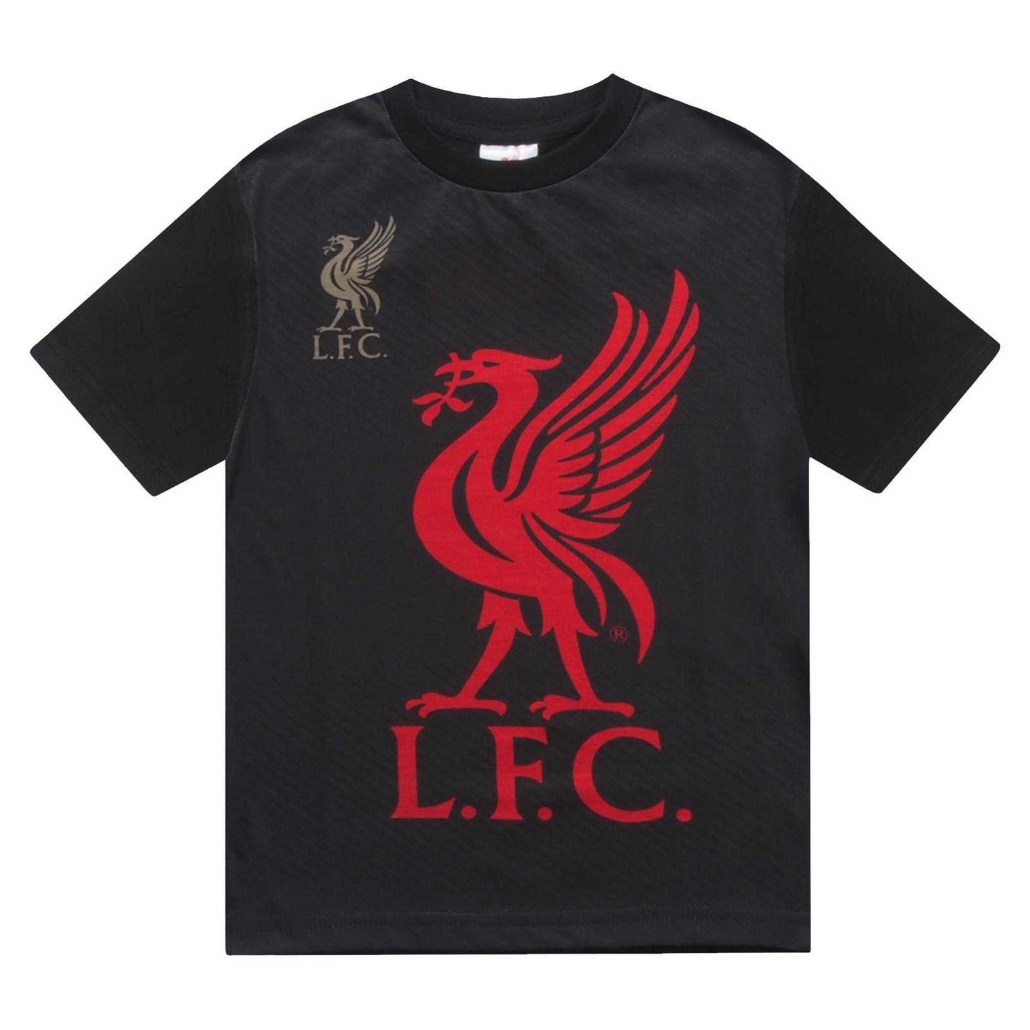 Black - Back - Liverpool FC Boys Short Pyjama Set