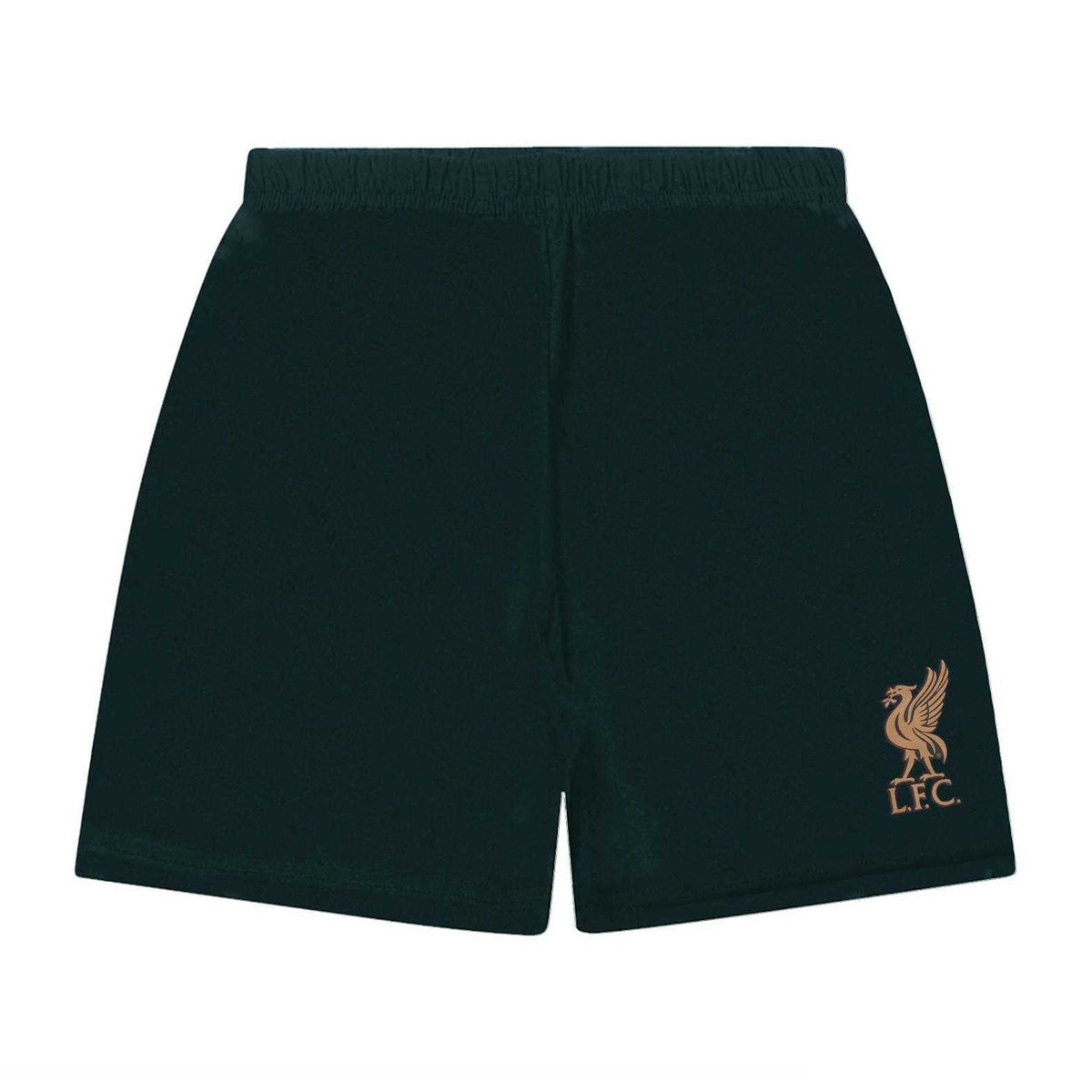 Black - Side - Liverpool FC Boys Short Pyjama Set