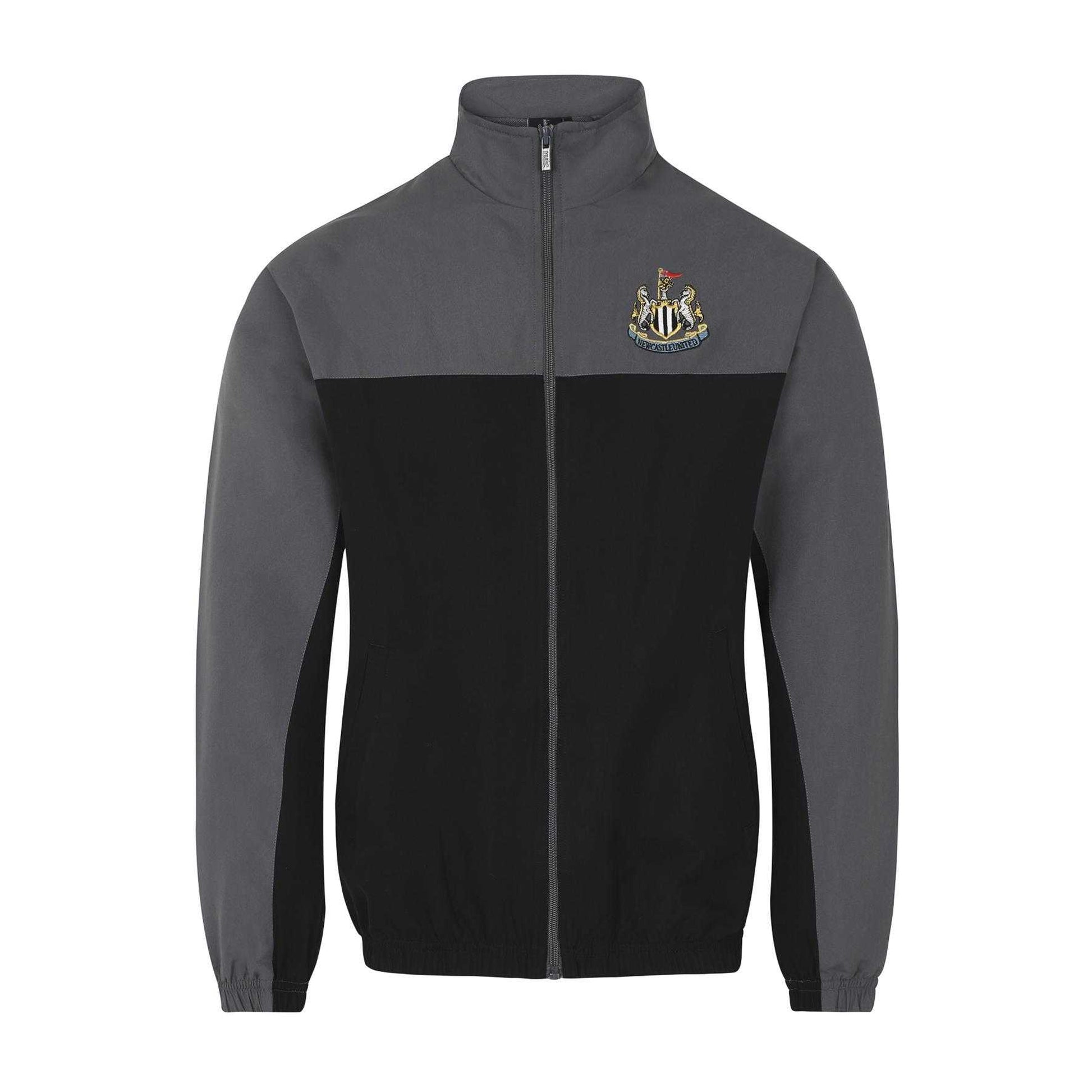 Black - Back - Newcastle United FC Boys Two Tone Tracksuit